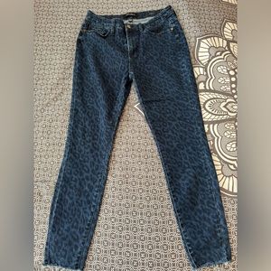 Judy Blue Blue Leopard Jeans SOLD